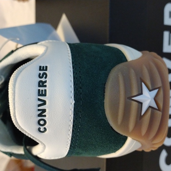 Converse Run Star Trainer. Green Envy/Egret/White. Low top Shoe. Unisex, Size 9 - Picture 15 of 16